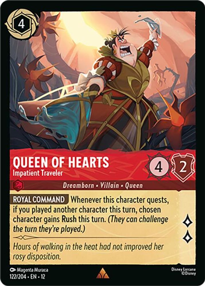Queen of Hearts - Impatient Traveler [12 - WUN - #122]