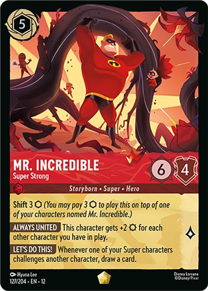 Mr. Incredible - Super Strong [12 - WUN - #127]
