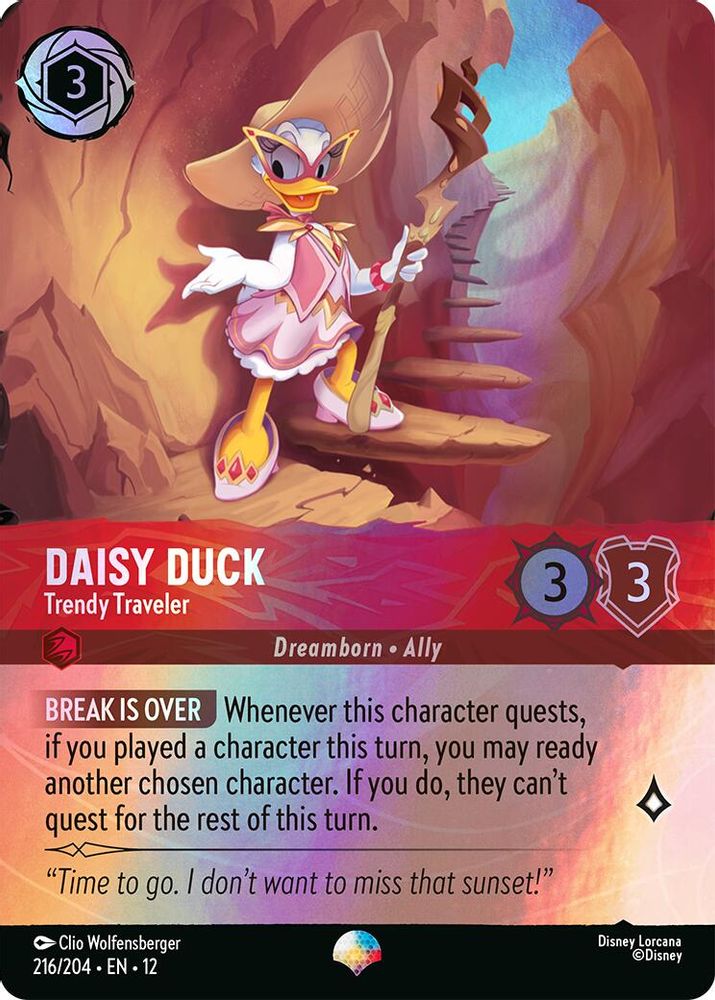 Daisy Duck - Trendy Traveler [WUN - #216]