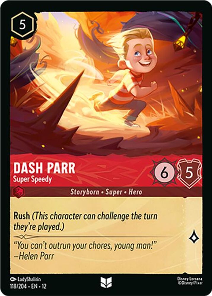 Dash Parr - Super Speedy [12 - WUN - #118]
