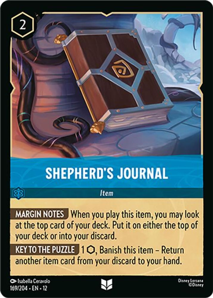 Shepherd's Journal [12 - WUN - #169]