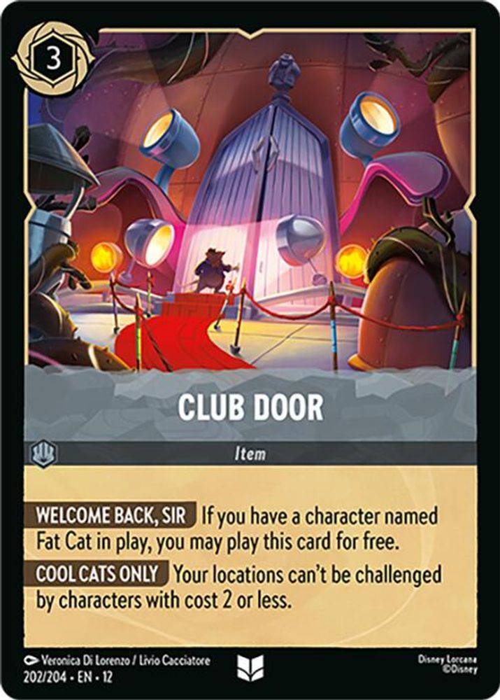 Club Door [12 - WUN - #202]