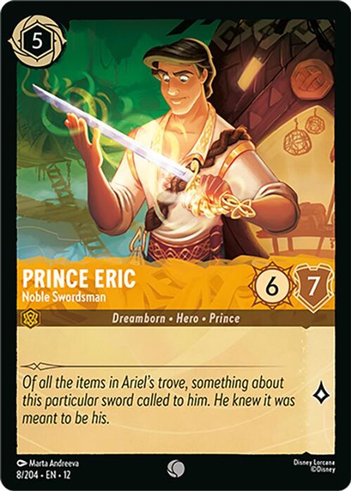 Prince Eric - Noble Swordsman [12 - WUN - #008]