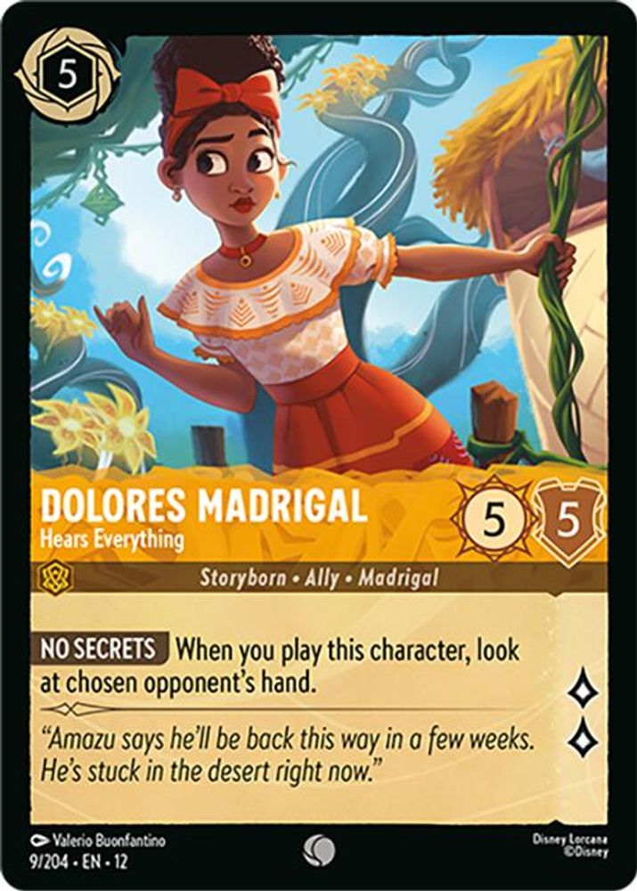 Dolores Madrigal - Hears Everything [12 - WUN - #009]