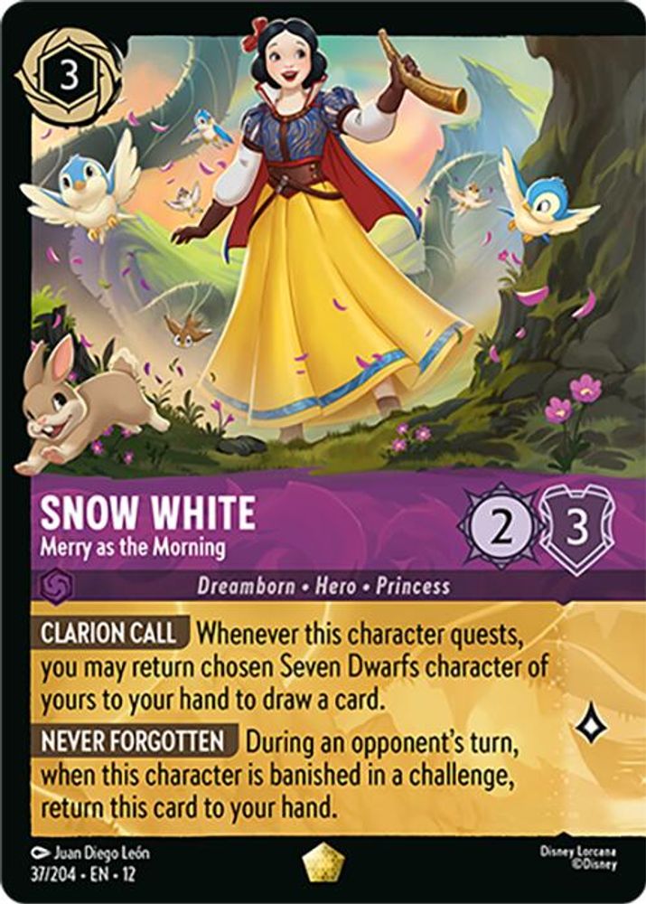 Snow White - Merry as the Morning [12 - WUN - #037]