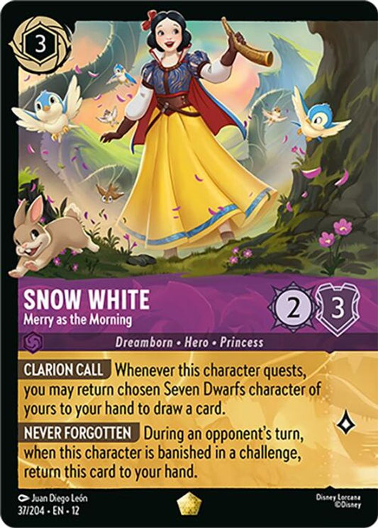 Snow White - Merry as the Morning [12 - WUN - #037]