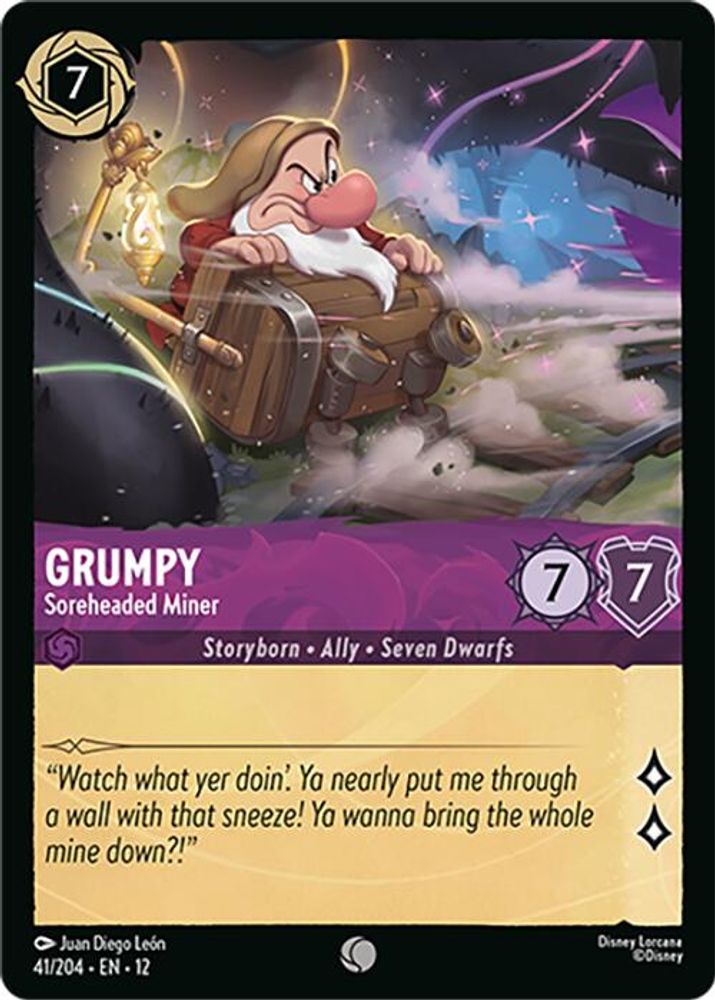 Grumpy - Soreheaded Miner [12 - WUN - #041]