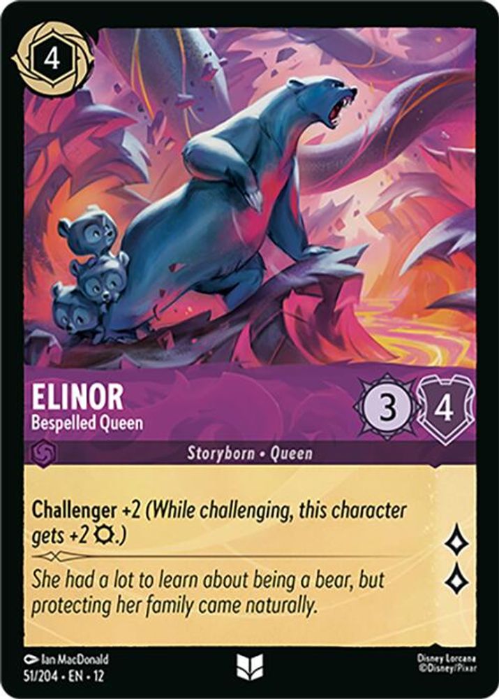 Elinor - Bespelled Queen [12 - WUN - #051]