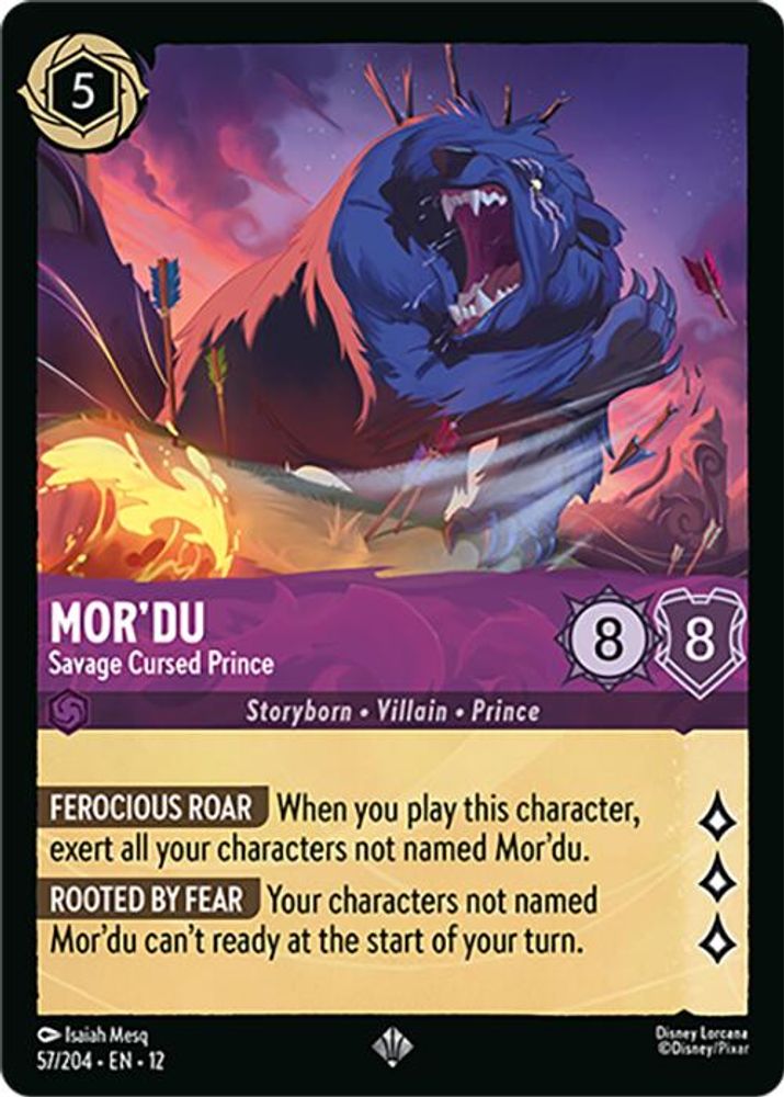 Mor'du - Savage Cursed Prince [12 - WUN - #057]