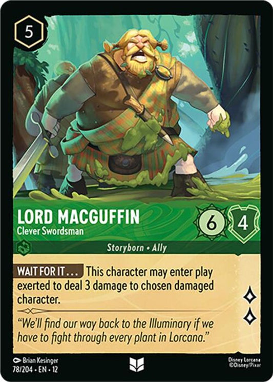 Lord MacGuffin - Clever Swordsman [12 - WUN - #078]