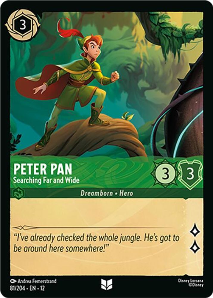 Peter Pan - Searching Far and Wide [12 - WUN - #081]