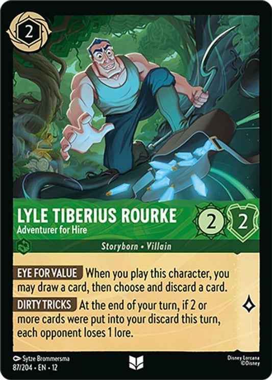 Lyle Tiberius Rourke - Adventurer for Hire [12 - WUN - #087]
