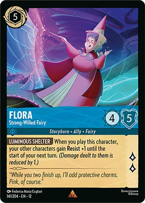 Flora - Strong-Willed Fairy [12 - WUN - #141]