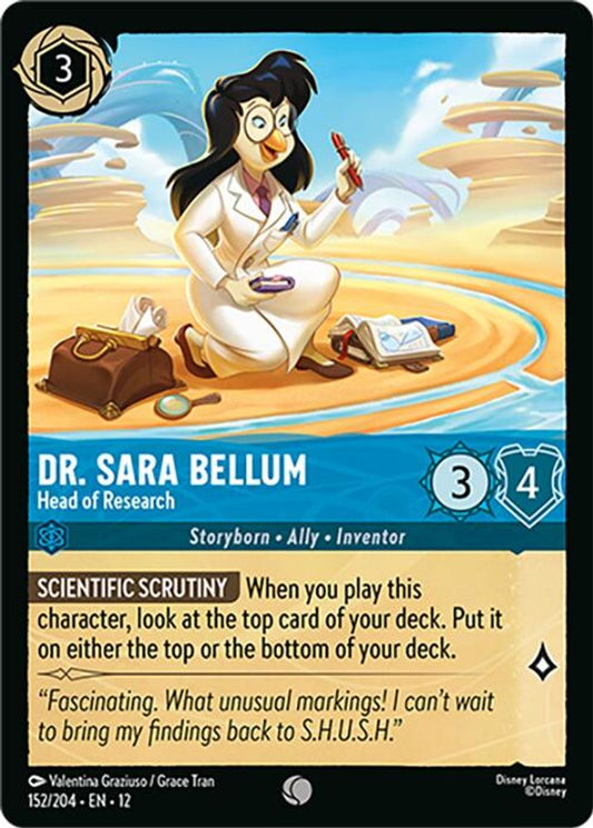 Dr. Sara Bellum - Head of Research [12 - WUN - #152]