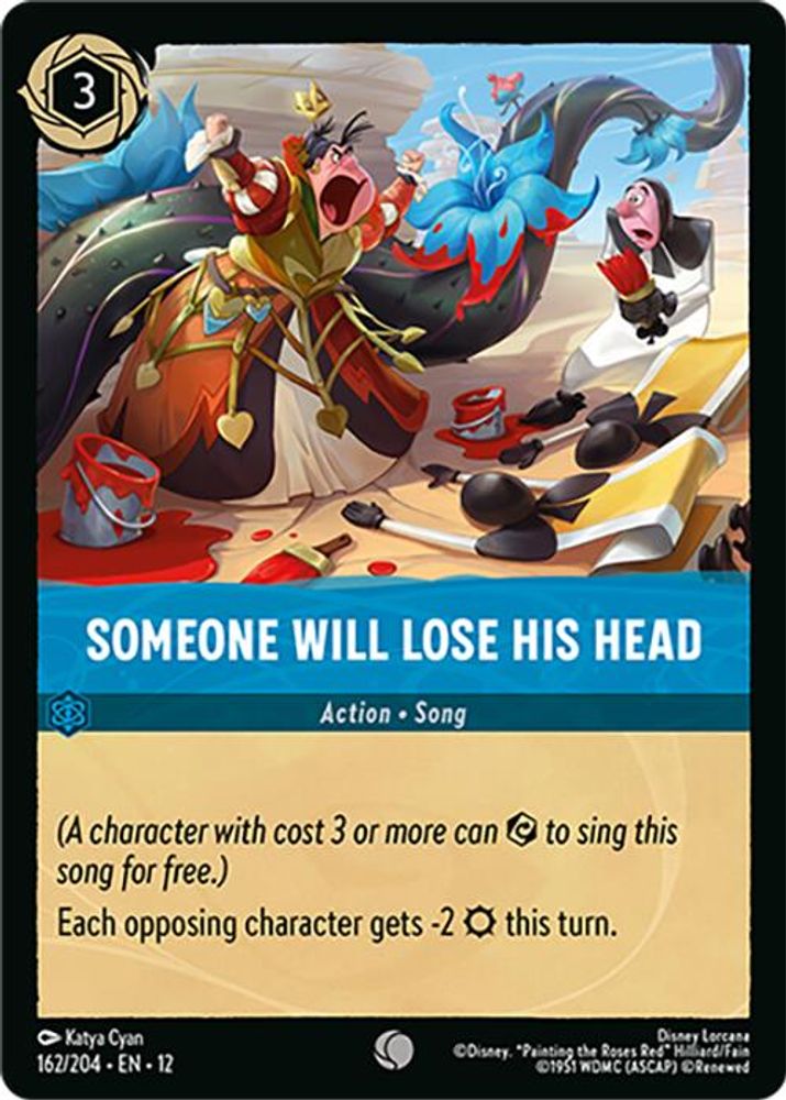 Someone Will Lose His Head [12 - WUN - #162]