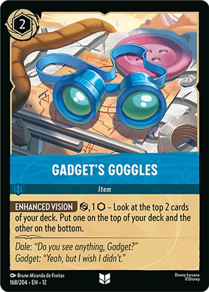 Gadget's Goggles [12 - WUN - #168]