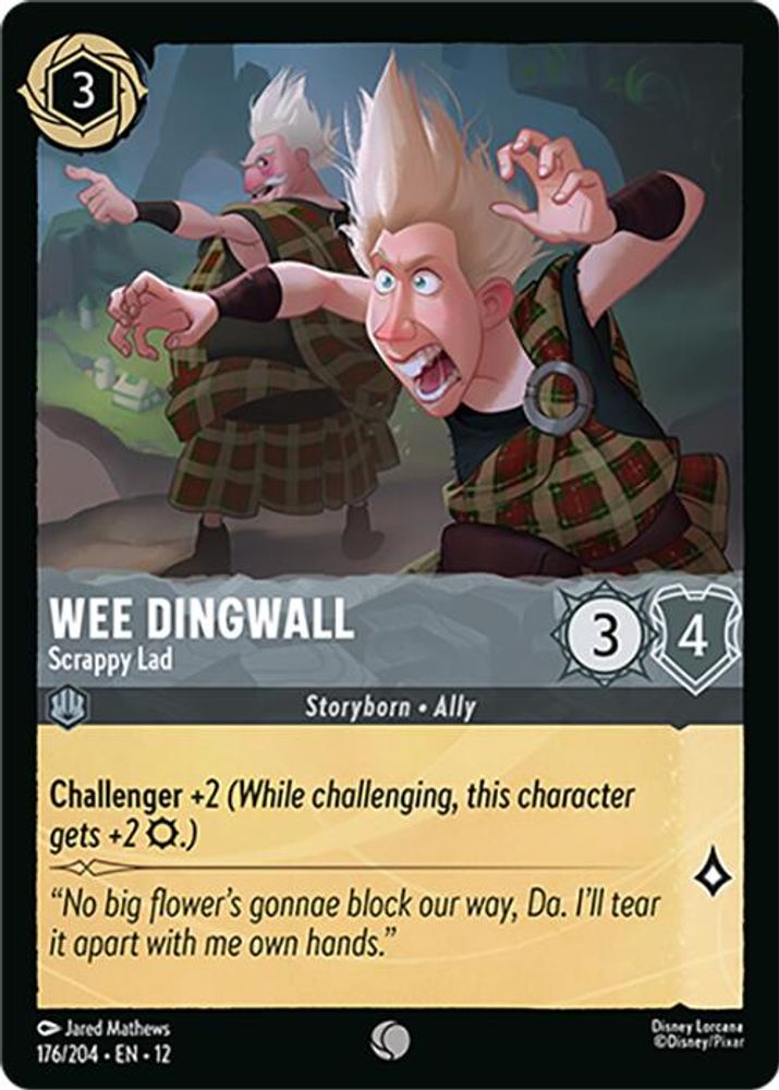 Wee Dingwall - Scrappy Lad [12 - WUN - #176]
