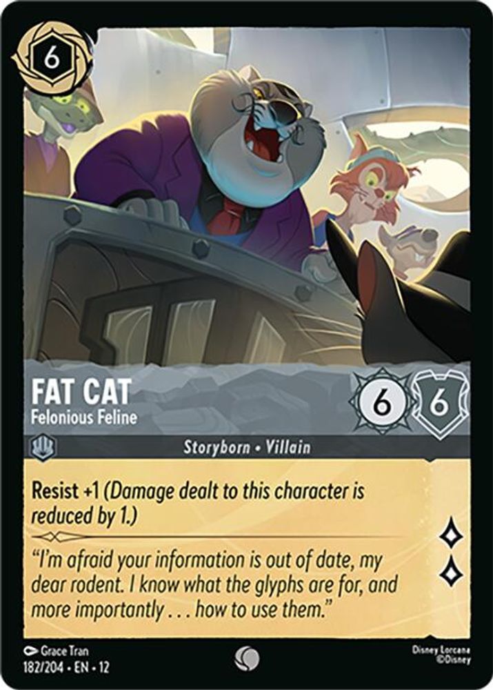Fat Cat - Felonious Feline [12 - WUN - #182]