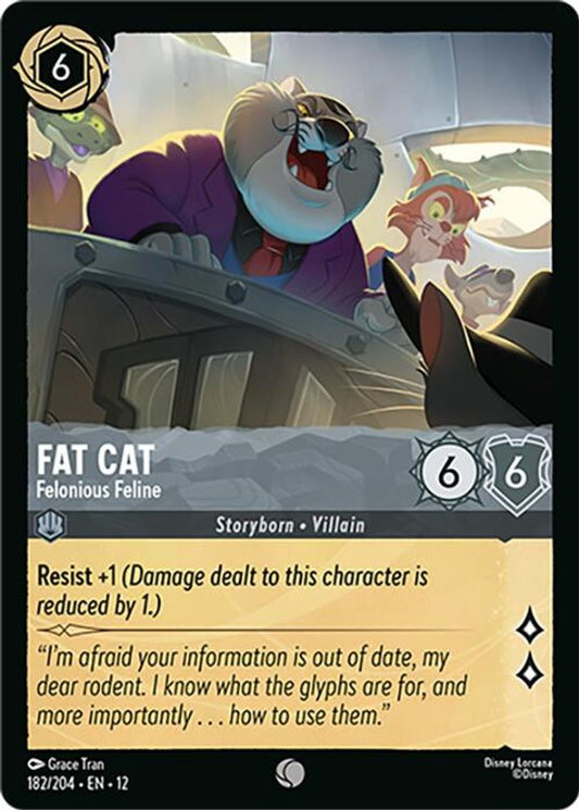 Fat Cat - Felonious Feline [12 - WUN - #182]