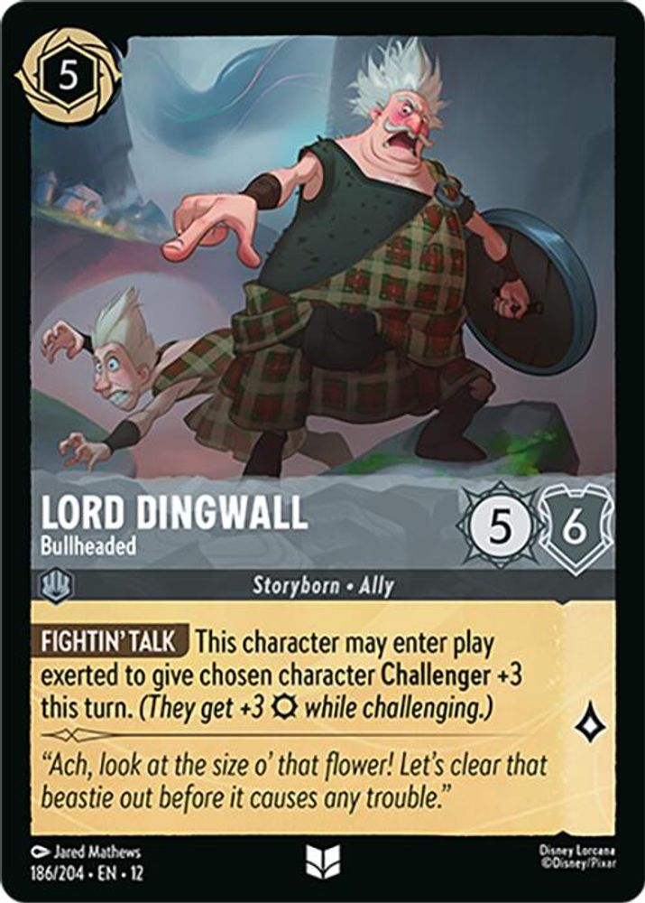 Lord Dingwall - Bullheaded [12 - WUN - #186]