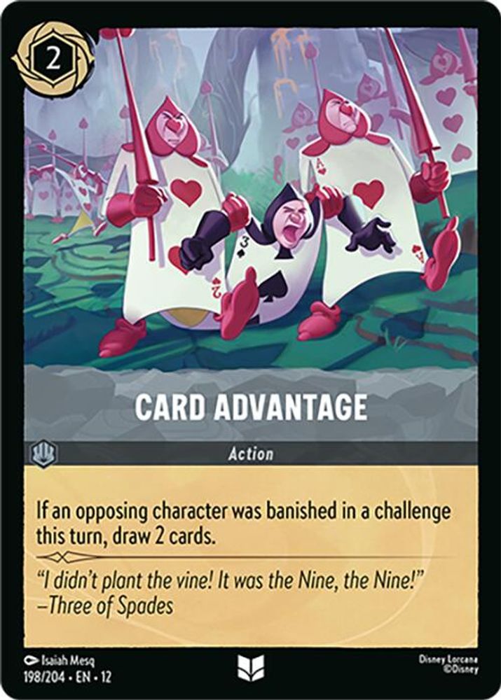 Card Advantage [12 - WUN - #198]
