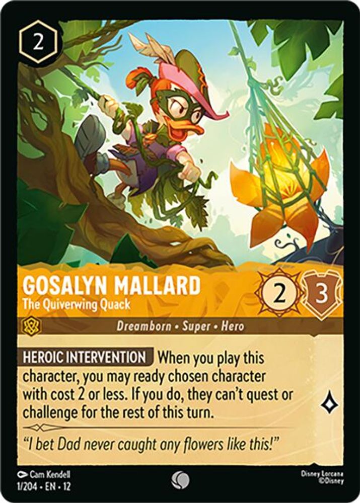 Gosalyn Mallard - The Quiverwing Quack [12 - WUN - #001]