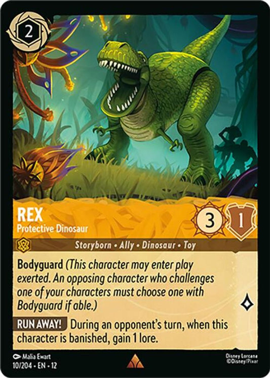 Rex - Protective Dinosaur [12 - WUN - #010]
