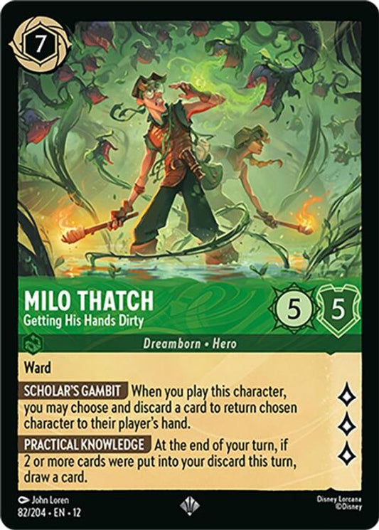 Milo Thatch - Getting His Hands Dirty [12 - WUN - #082]