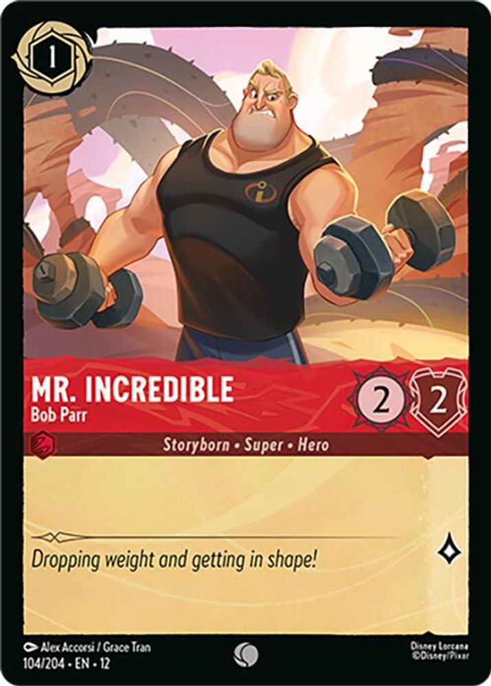 Mr. Incredible - Bob Parr [12 - WUN - #104]