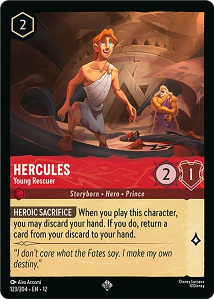 Hercules - Young Rescuer [12 - WUN - #123]