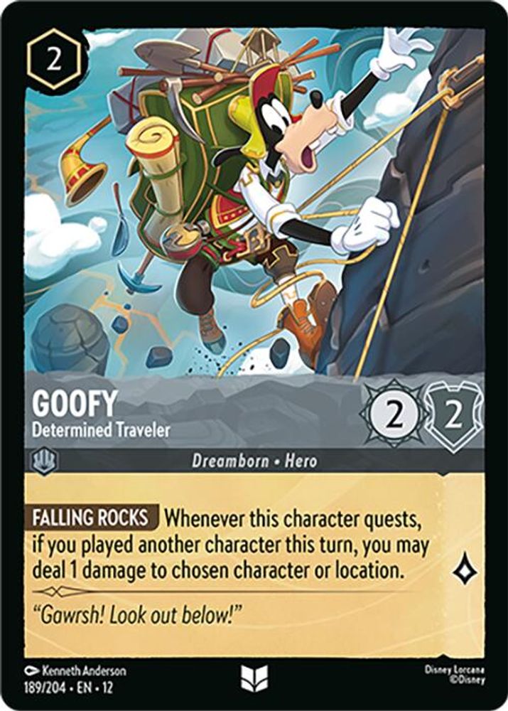Goofy - Determined Traveler [12 - WUN - #189]