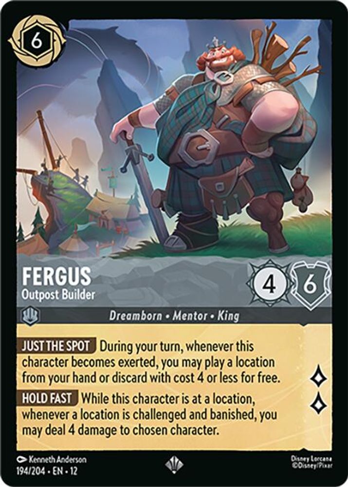 Fergus - Outpost Builder [12 - WUN - #194]