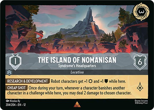 The Island of Nomanisan - Syndrome's Headquarters [12 - WUN - #204]