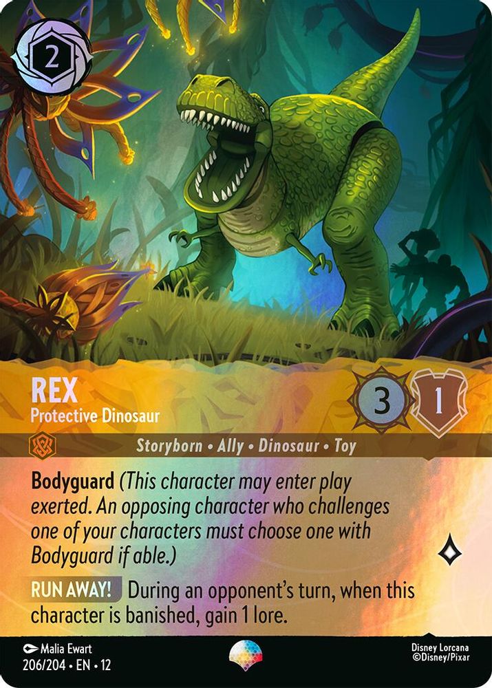 Rex - Protective Dinosaur [WUN - #206]