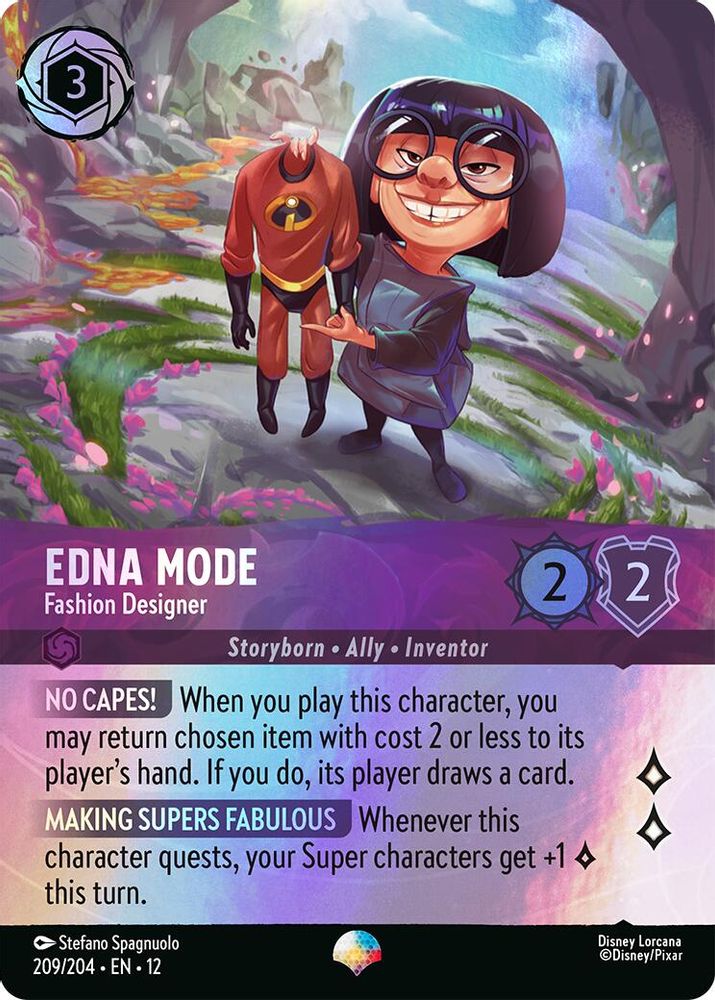 Edna Mode - Fashion Designer [WUN - #209]