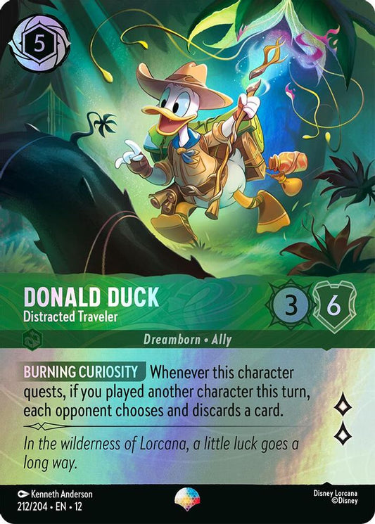 Donald Duck - Distracted Traveler [WUN - #212]