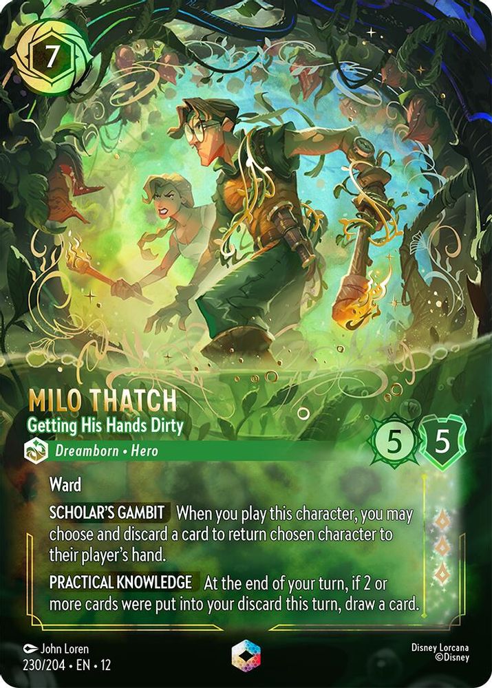 Milo Thatch - Getting His Hands Dirty [WUN - #230]