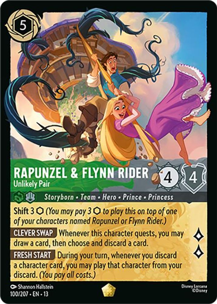 Rapunzel & Flynn Rider - Unlikely Pair [13 - AOTV - #100]