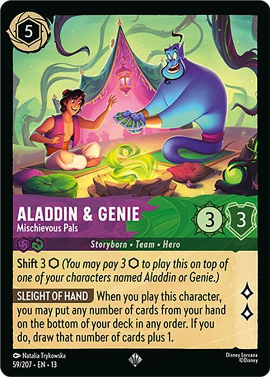 Aladdin & Genie - Mischievous Pals [13 - AOTV - #059]
