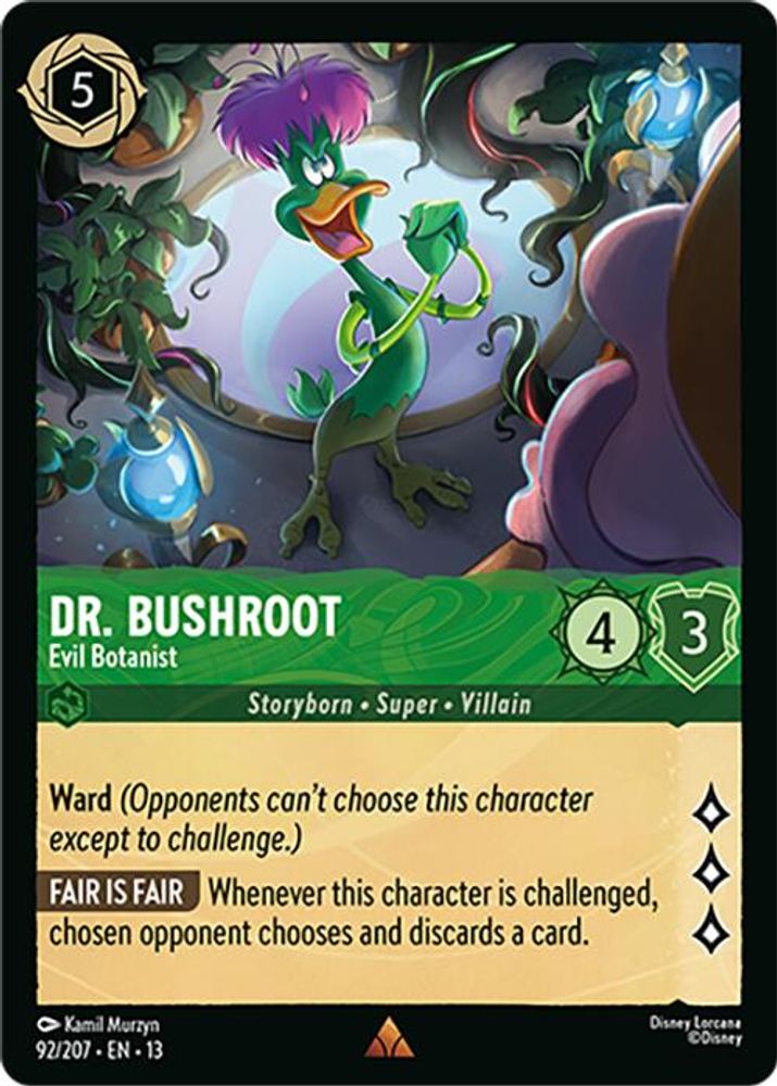 Dr. Bushroot - Evil Botanist [13 - AOTV - #092]