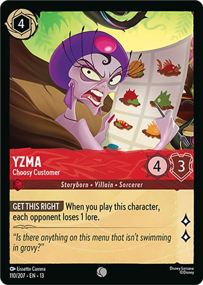 Yzma - Choosy Customer [13 - AOTV - #110]