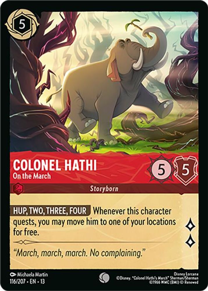 Colonel Hathi - On the March [13 - AOTV - #116]