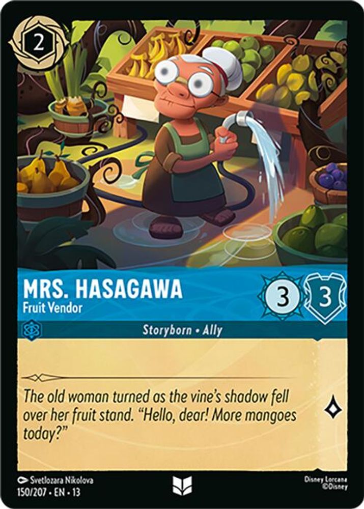 Mrs. Hasagawa - Fruit Vendor [13 - AOTV - #150]