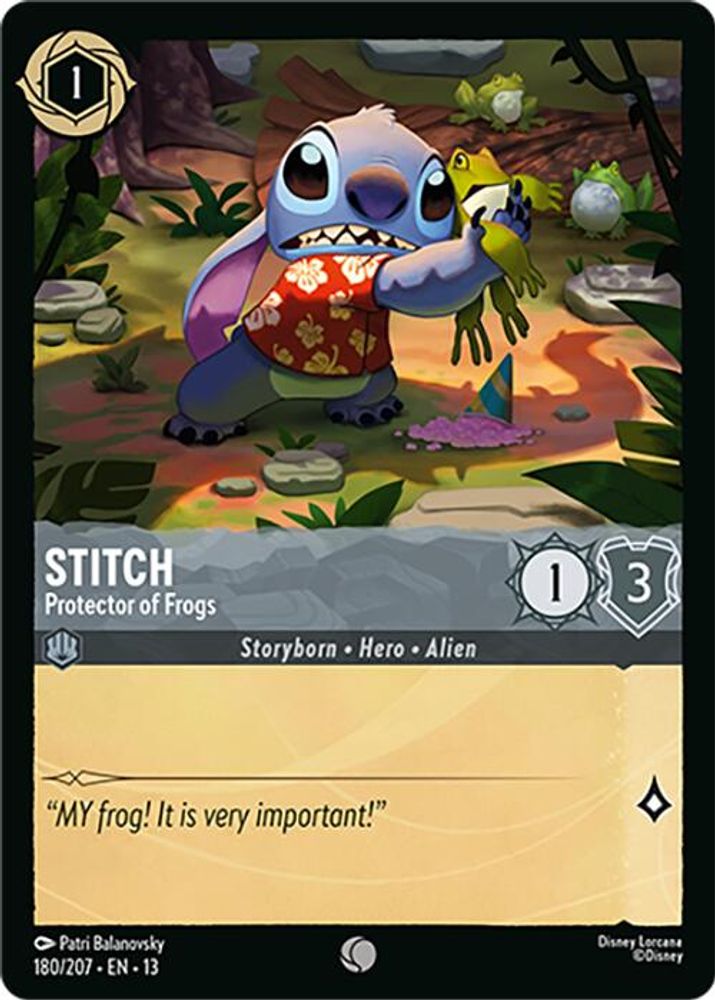 Stitch - Protector of Frogs [13 - AOTV - #180]