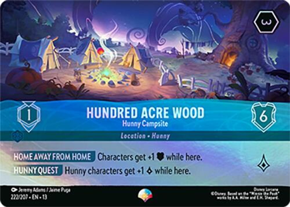 Hundred Acre Wood - Hunny Campsite [13 - AOTV - #222]