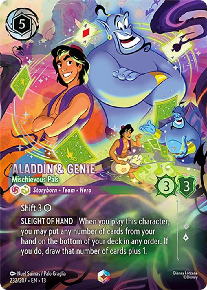 Aladdin & Genie - Mischievous Pals [13 - AOTV - #232]
