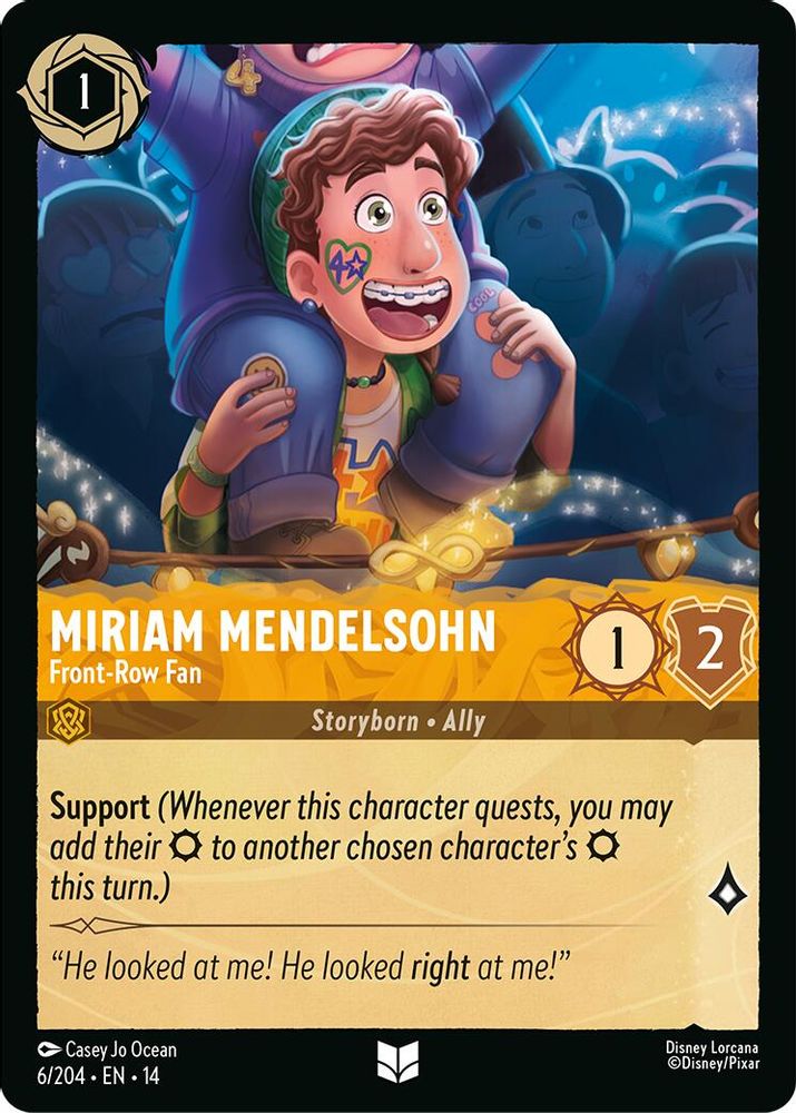 Miriam Mendelsohn - Front-Row Fan [14 - HYP - #006]