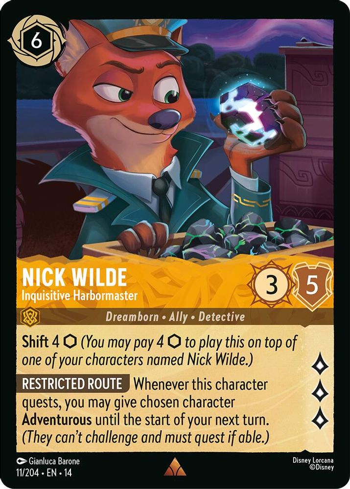 Nick Wilde - Inquisitive Harbormaster [14 - HYP - #011]