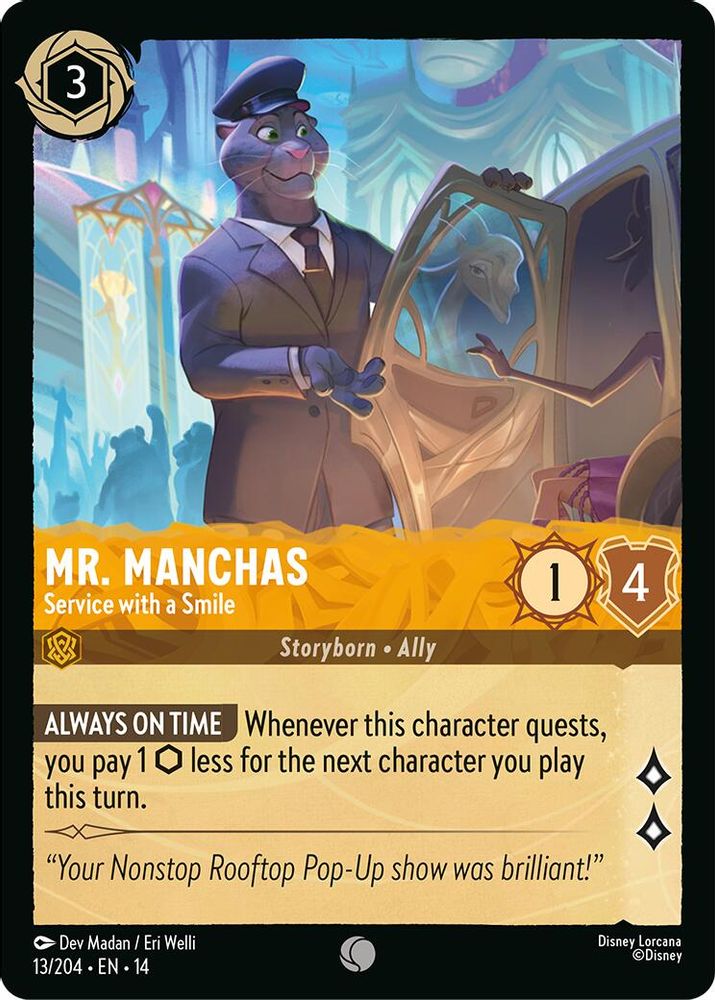 Mr. Manchas - Service with a Smile [14 - HYP - #013]