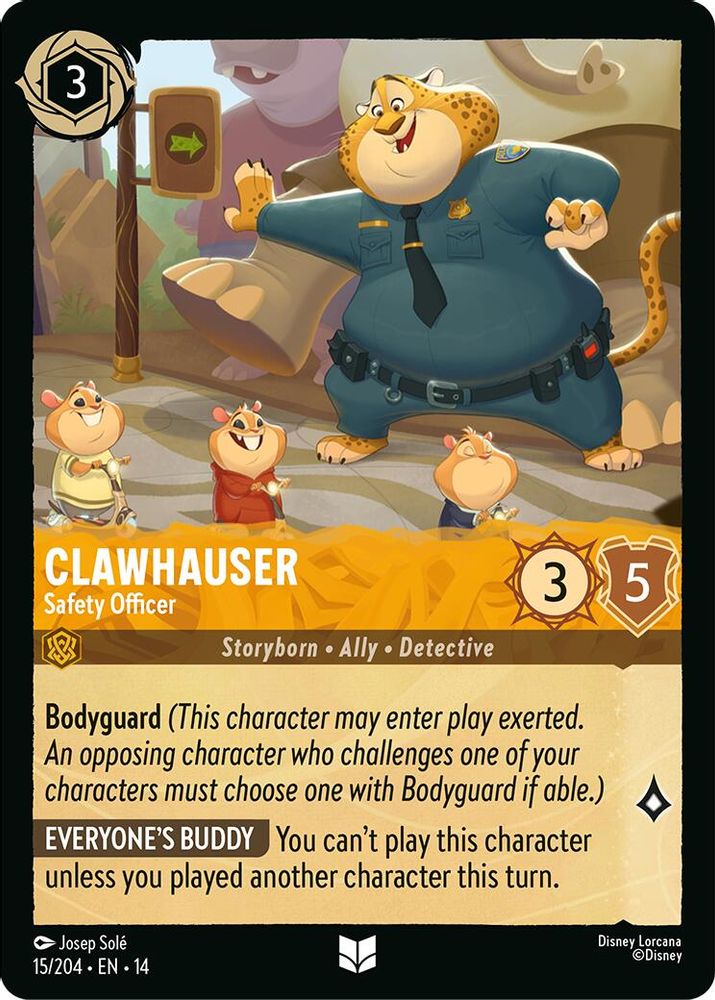 Clawhauser - Safety Officer [14 - HYP - #015]